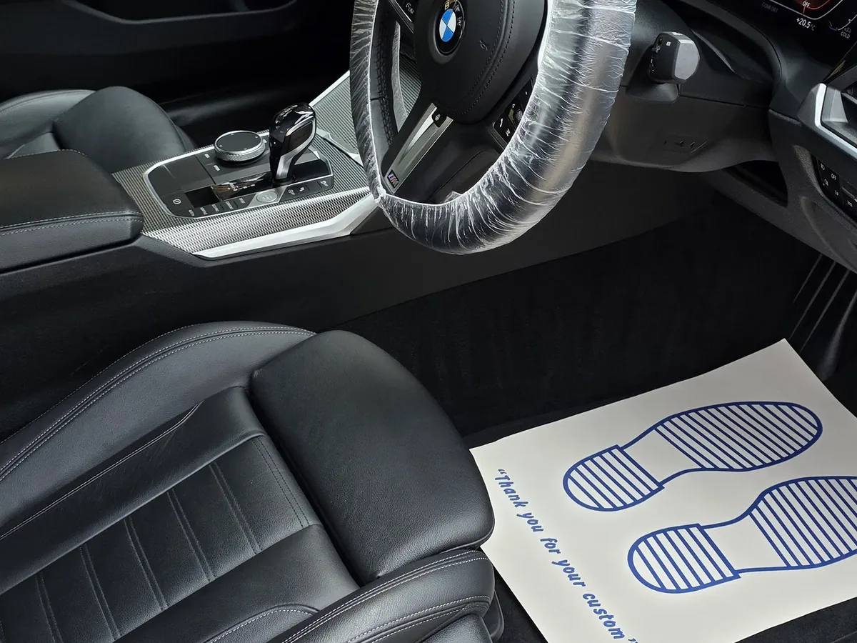 Deep cleaned car interior after a full valet in NW London
