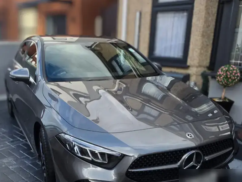 Mercedes A-Class after a full detail in NW London