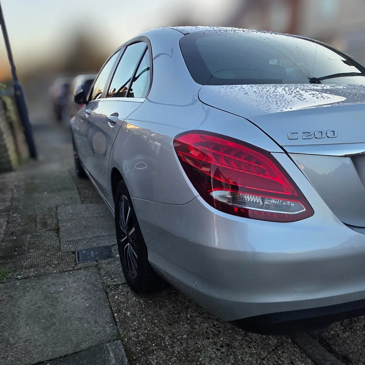 Pre-sale car detailing NW London — a Mercedes prepared for sale in NW London