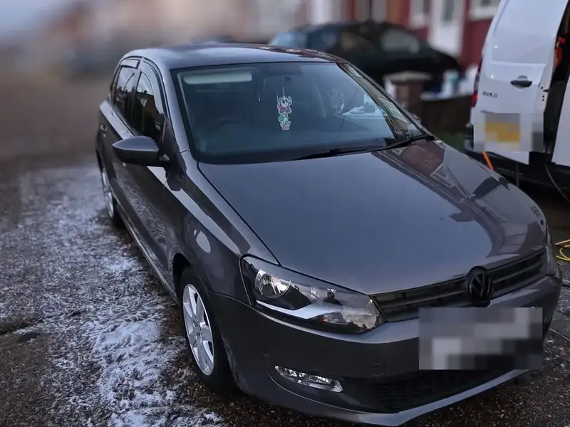 VW Polo after a mobile car wash in Wembley