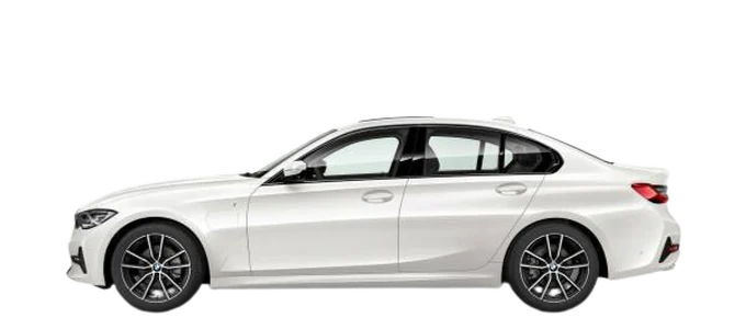 Car detailing size guide — medium saloon or hatchback such as a BMW 3 Series